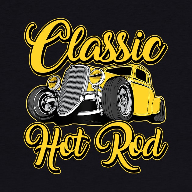 Classic Hotrod by Nifty T Shirts